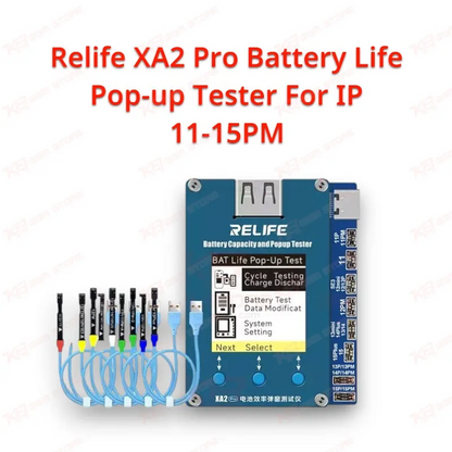 Relife XA2 Pro Battery Life Pop-up Tester For IP 11-15PM