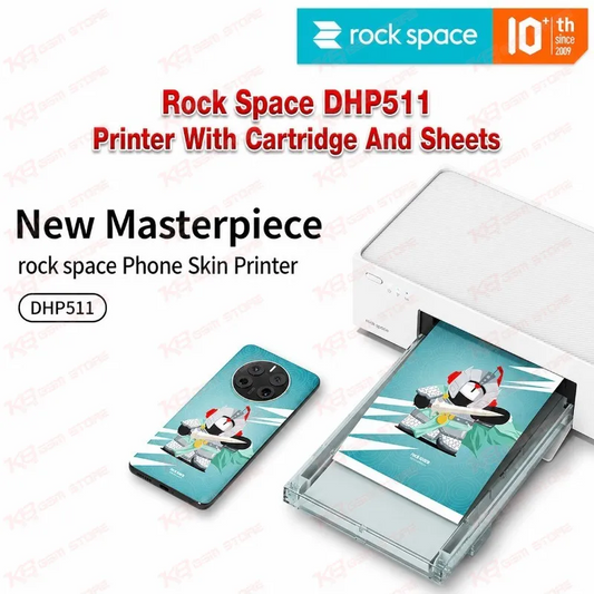 Rock Space DHP511 Printer With Cartridge And Sheets