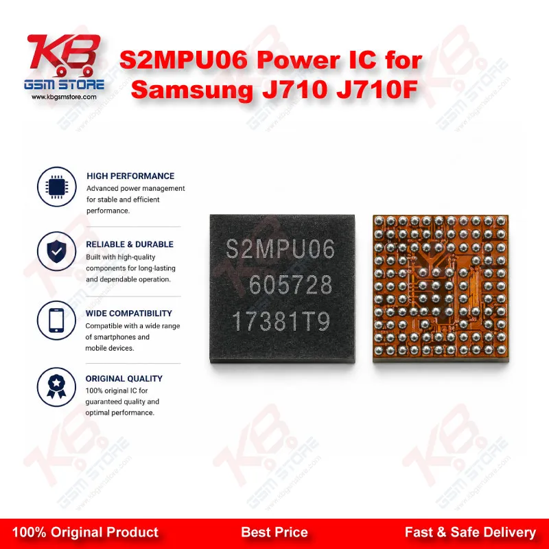 S2MPU06 Power Management IC (PMIC) for Samsung Galaxy J7 J710 / J710F – Power Supply Chip