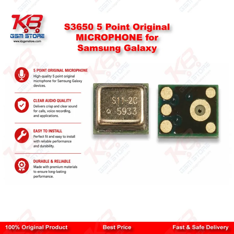 S3650 5 Point Original MICROPHONE for Samsung Galaxy