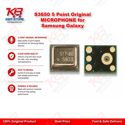 S3650 5 Point Original MICROPHONE for Samsung Galaxy