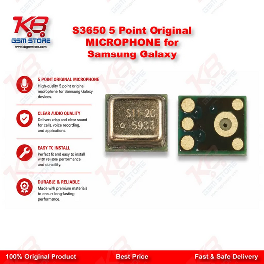 S3650 5 Point Original MICROPHONE for Samsung Galaxy