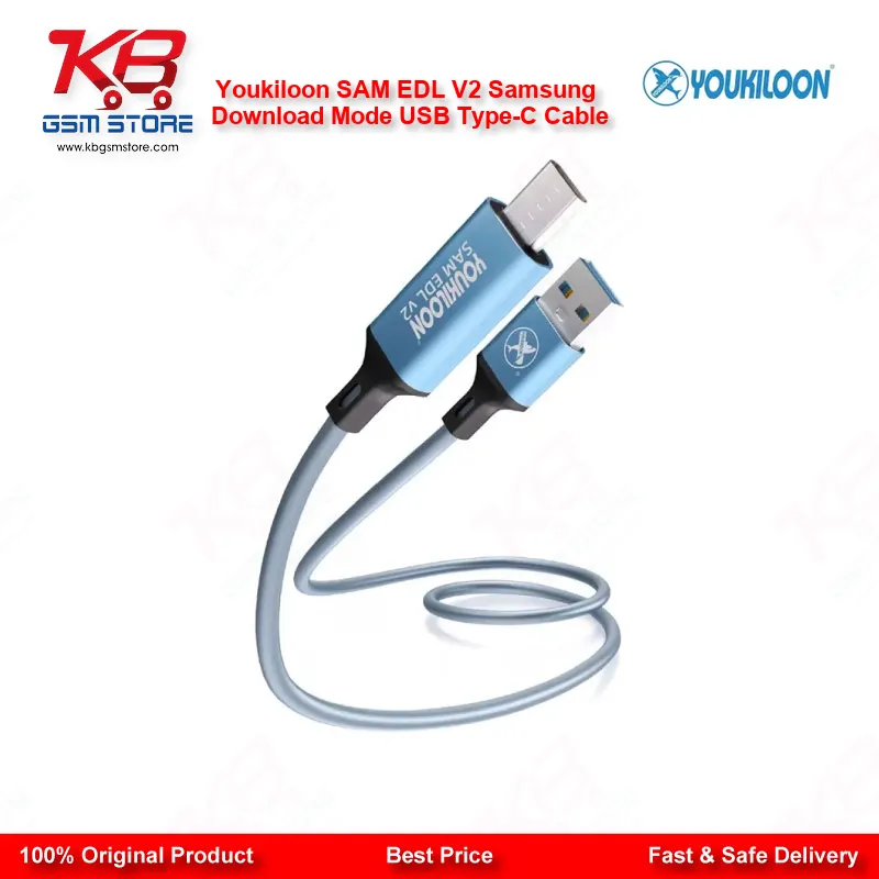 YOUKILOON SAM EDL V2 Cable – Samsung USB Type-C Download Mode Cable