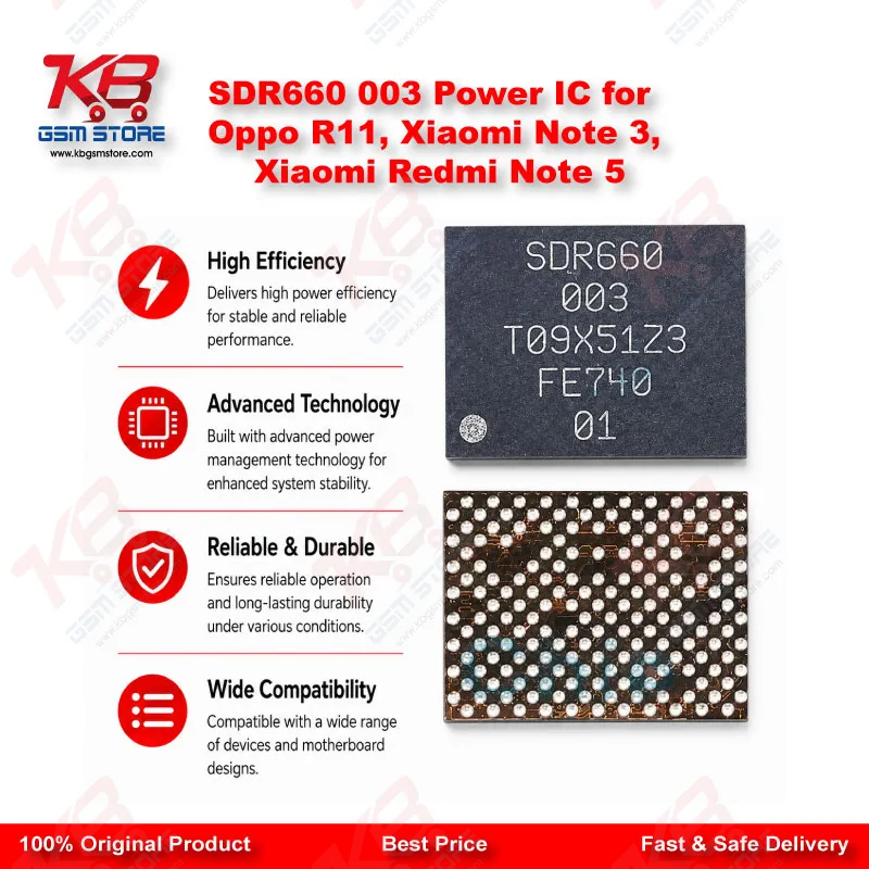 SDR660 003 Network IC for Oppo R11, Xiaomi Mi Note 3 & Redmi Note 5