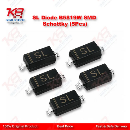 SL Diode B5819W SMD Schottky (5Pcs)
