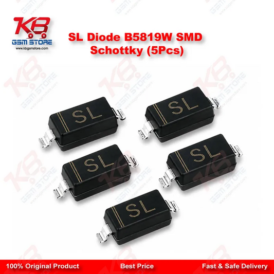 SL Diode B5819W SMD Schottky (5Pcs)