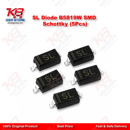 SL Diode B5819W SMD Schottky (5Pcs)
