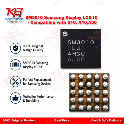 SM3010 Samsung Display LCD IC – Compatible with S10, A10,A50