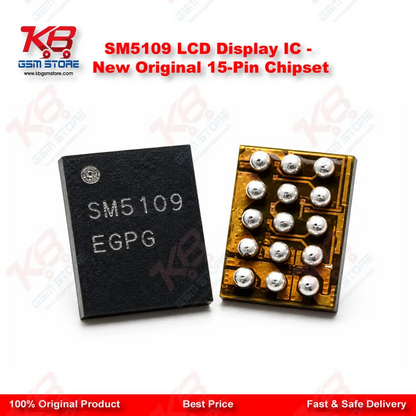 SM5109 LCD Display IC – New Original 15-Pin Chipset