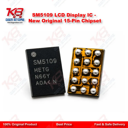 SM5109 LCD Display IC – New Original 15-Pin Chipset
