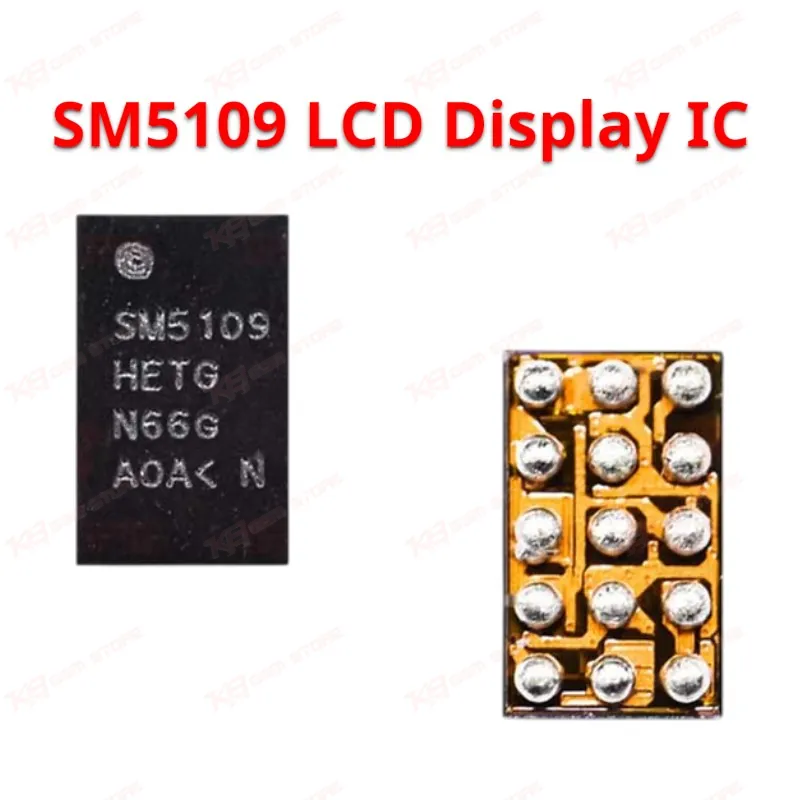 SM5109 LCD Display IC – New Original 15-Pin Chipset