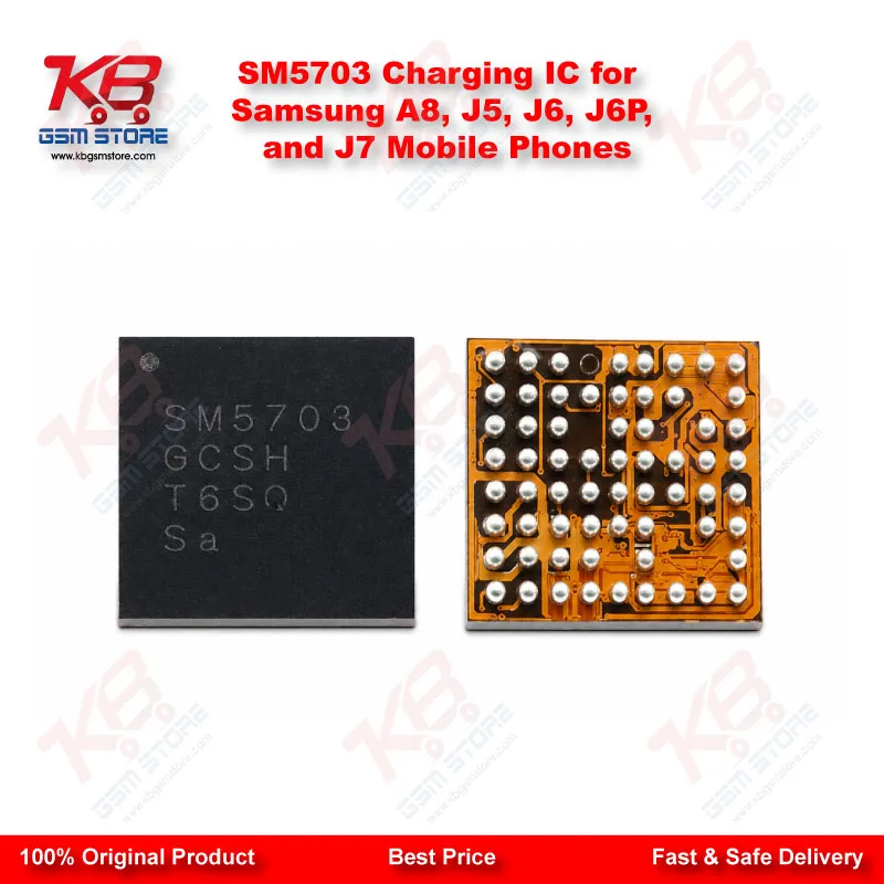 SM5703 Charging IC for Samsung A8, J5, J6, J6P, and J7 Mobile Phones