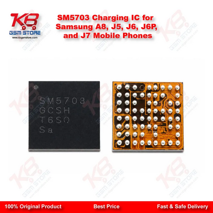 SM5703 Charging IC for Samsung A8, J5, J6, J6P, and J7 Mobile Phones