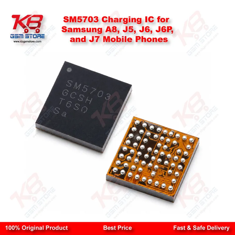 SM5703 Charging IC for Samsung A8, J5, J6, J6P, and J7 Mobile Phones