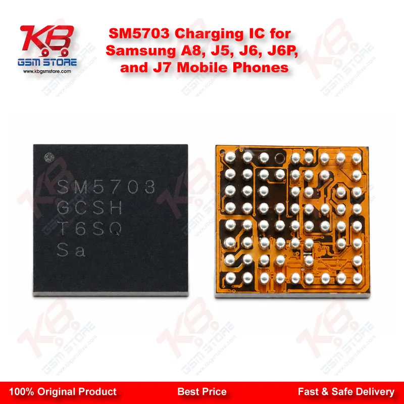 SM5703 Charging IC for Samsung A8, J5, J6, J6P, and J7 Mobile Phones