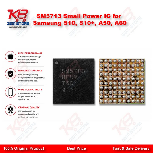 SM5713 Small Power IC Samsung S10 S10+ A50 A60 Replacement