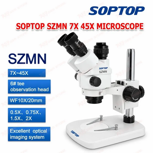 SOPTOP SZMN 7X 45X Microscope