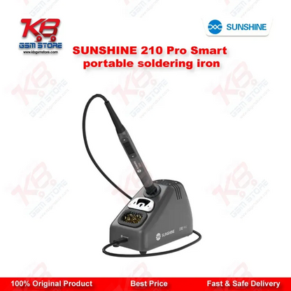 Sunshine 210 Pro Smart Portable Soldering Iron – 110W LED Temperature Control Station