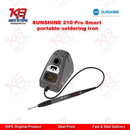 Sunshine 210 Pro Smart Portable Soldering Iron – 110W LED Temperature Control Station