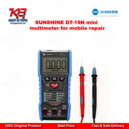 SUNSHINE DT-19N Mini Digital Multimeter for Mobile Repair