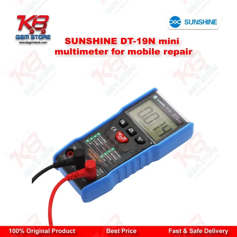 SUNSHINE DT-19N Mini Digital Multimeter for Mobile Repair