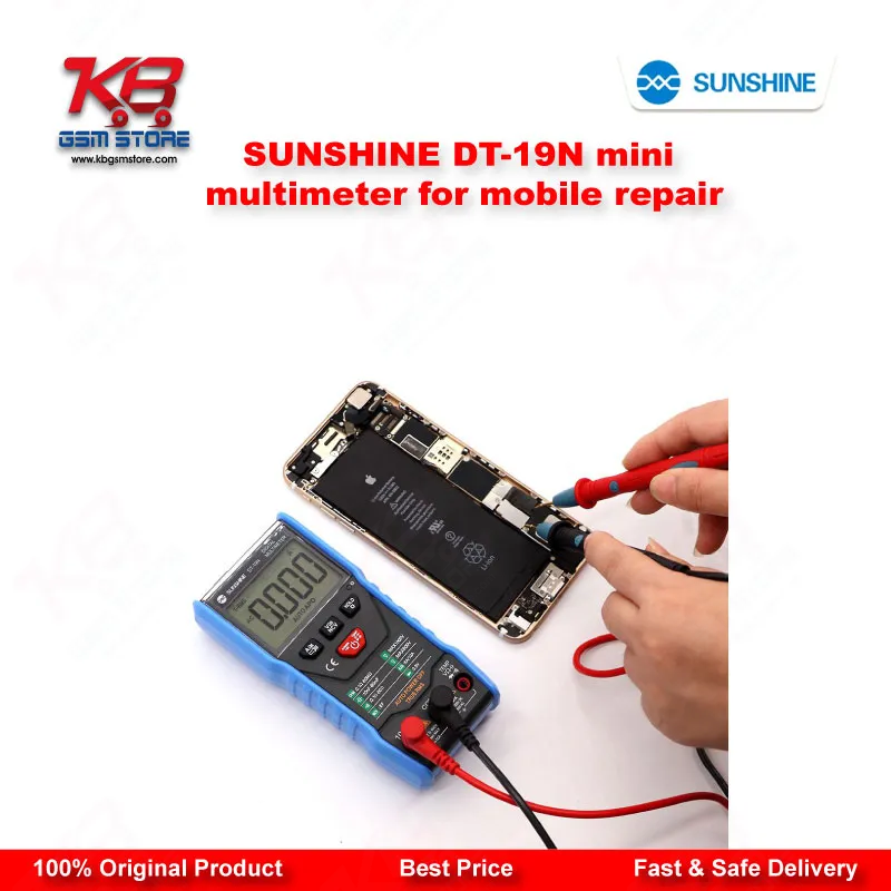 SUNSHINE DT-19N Mini Digital Multimeter for Mobile Repair