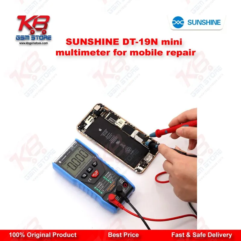 SUNSHINE DT-19N Mini Digital Multimeter for Mobile Repair