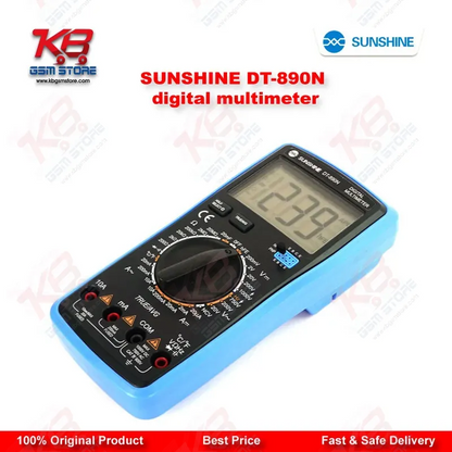SUNSHINE DT-890N Auto Digital Multimeter with True RMS – Mobile Repair Diagnostic Tool