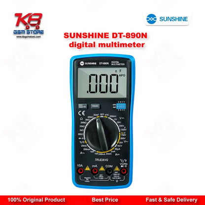SUNSHINE DT-890N Auto Digital Multimeter with True RMS – Mobile Repair Diagnostic Tool