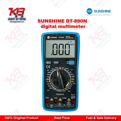 SUNSHINE DT-890N Auto Digital Multimeter with True RMS – Mobile Repair Diagnostic Tool