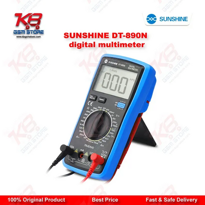 SUNSHINE DT-890N Auto Digital Multimeter with True RMS – Mobile Repair Diagnostic Tool
