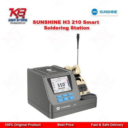 SUNSHINE H3 210 Smart Soldering Station – 2S Rapid Heating, LCD, 3-Channel Memory (T115/T210/T245)