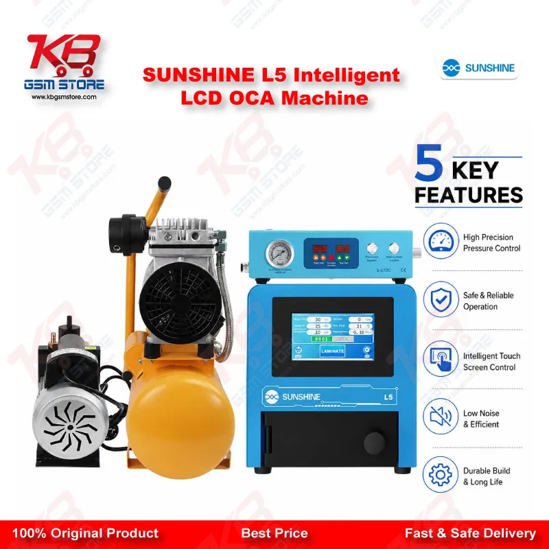 SUNSHINE L5 Intelligent LCD OCA Laminating Machine – 8 Inch Smart Screen Bonding Tool
