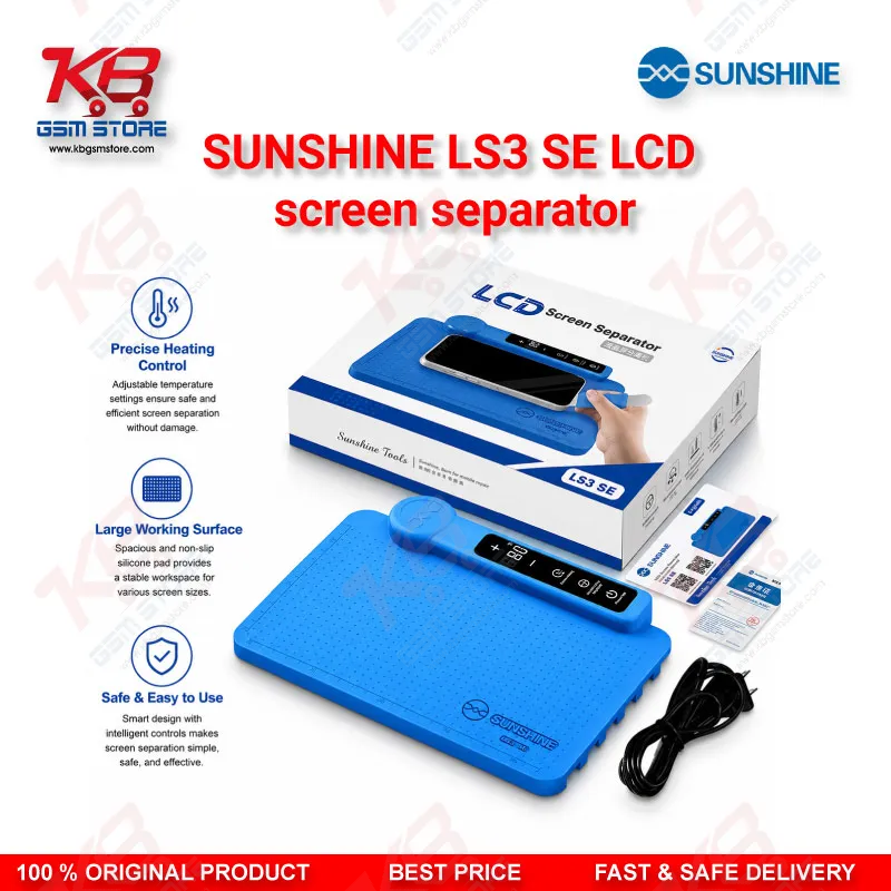 Sunshine LS3 SE LCD Screen Separator – 11 Inch Smart Heating Plate 40-120°C