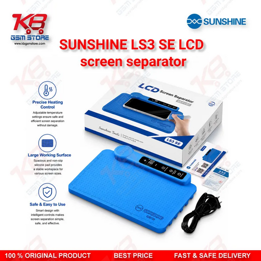 Sunshine LS3 SE LCD Screen Separator – 11 Inch Smart Heating Plate 40-120°C