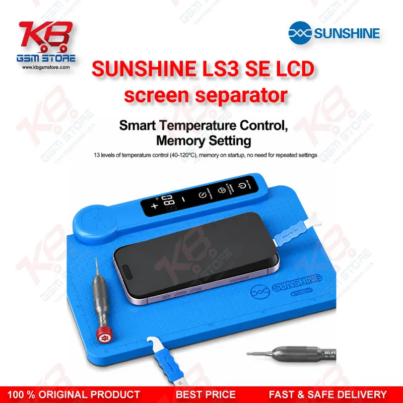 Sunshine LS3 SE LCD Screen Separator – 11 Inch Smart Heating Plate 40-120°C