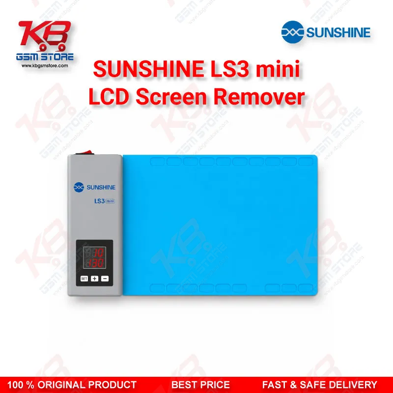 SUNSHINE LS3 Mini LCD Screen Remover Heating Separator Pad - 10.5 Inch Screens