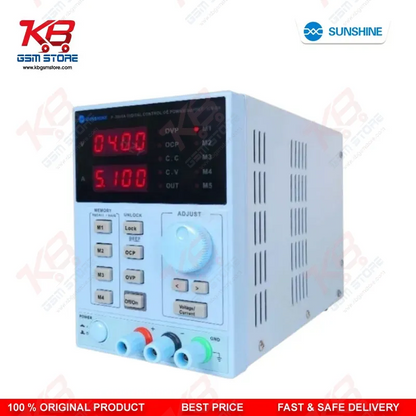 Sunshine P-3005A DC Power Supply 30V 5A Digital Programmable Adjustable for Mobile Repair