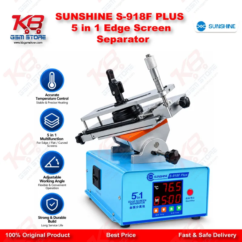 SUNSHINE S-918F PLUS 5 in 1 Edge Screen Separator