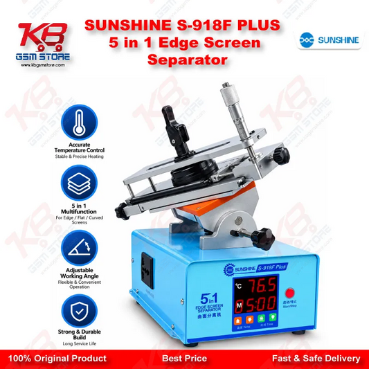 SUNSHINE S-918F PLUS 5 in 1 Edge Screen Separator