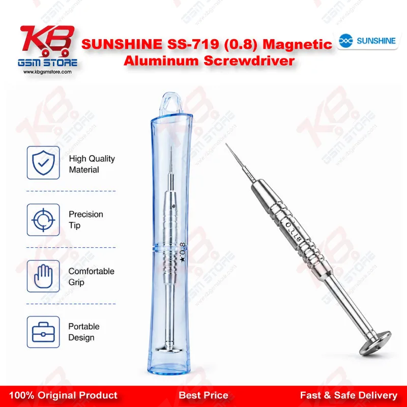 SUNSHINE SS-719 (0.8) Magnetic Aluminum Screwdriver