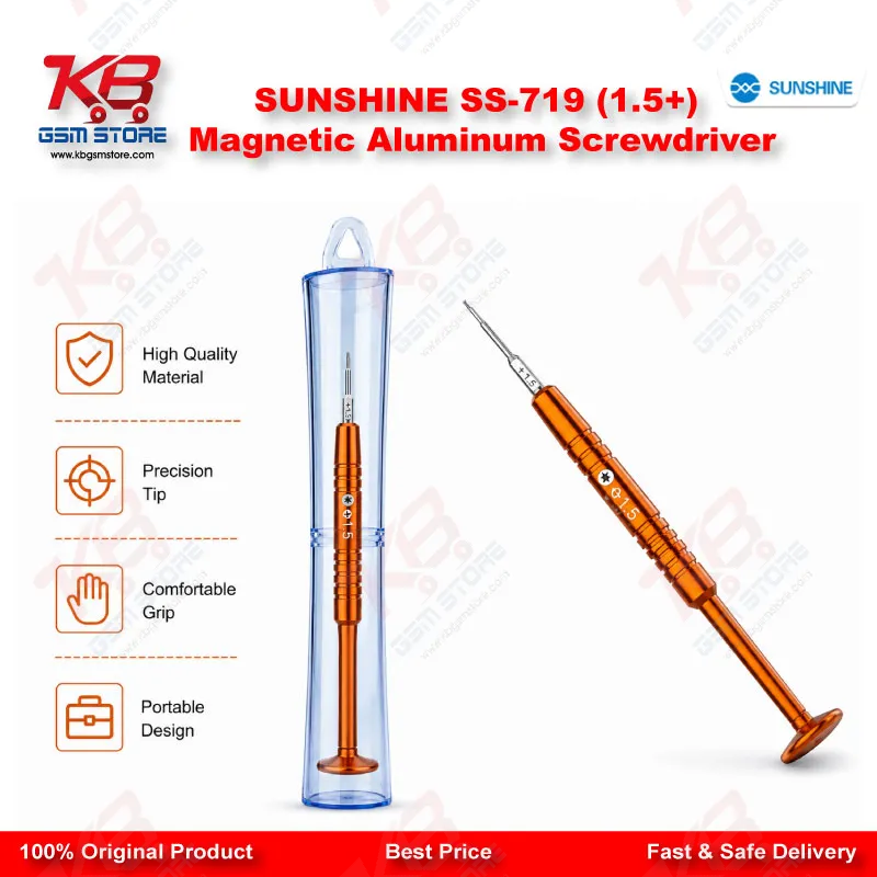 SUNSHINE SS-719 (1.5+) Magnetic Aluminum Screwdriver