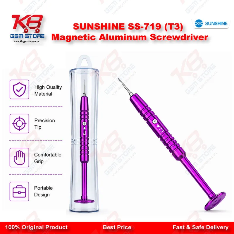 SUNSHINE SS-719 (T3) Magnetic Aluminum Screwdriver