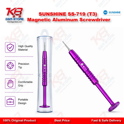 SUNSHINE SS-719 (T3) Magnetic Aluminum Screwdriver
