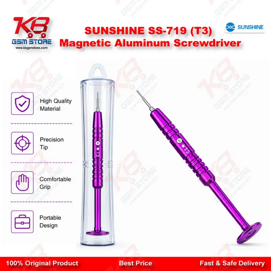 SUNSHINE SS-719 (T3) Magnetic Aluminum Screwdriver