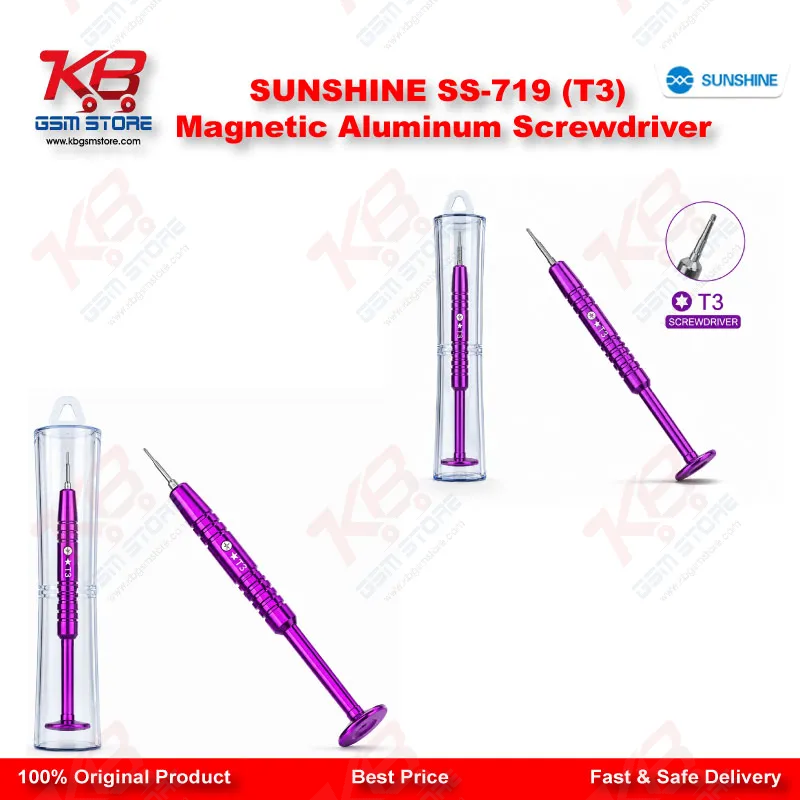 SUNSHINE SS-719 (T3) Magnetic Aluminum Screwdriver