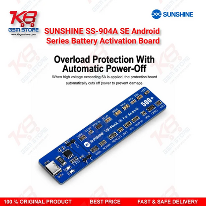 SUNSHINE SS-904A SE Android Battery Activation Board – Auto Polarity Detection