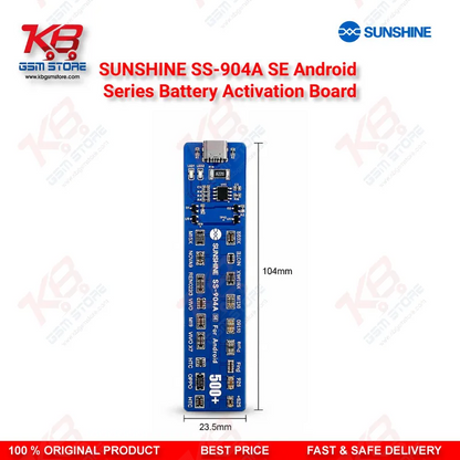 SUNSHINE SS-904A SE Android Battery Activation Board – Auto Polarity Detection