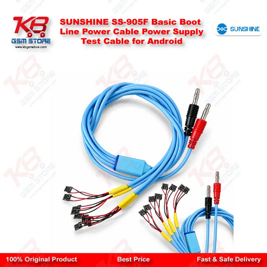 SUNSHINE SS-905F Basic Boot Line Power Cable Power Supply Test Cable for Android