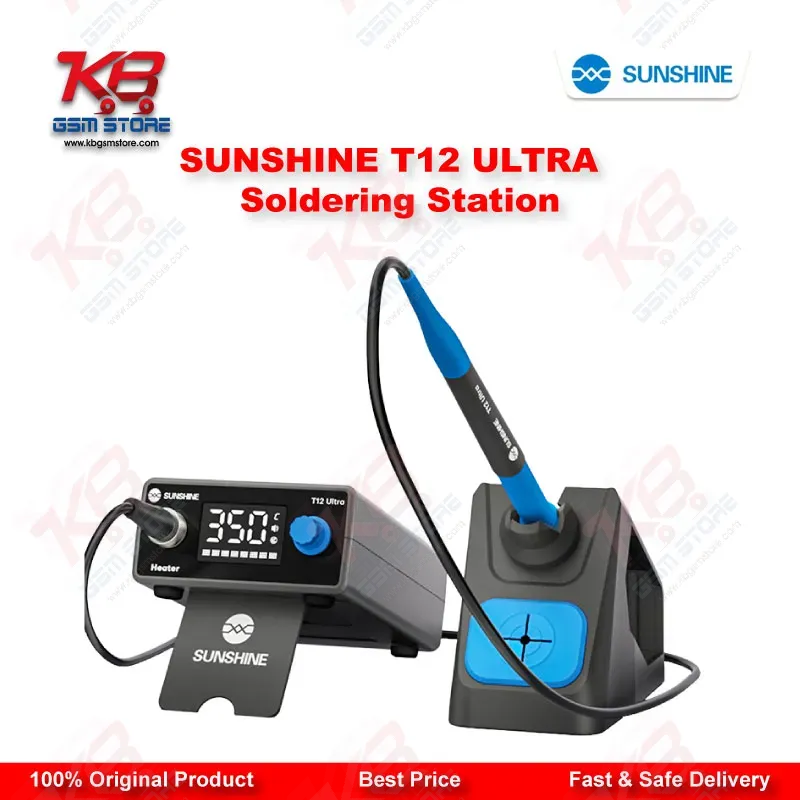 SUNSHINE T12 ULTRA Soldering Station for Mobile Chip Repair & Motherboard Rework